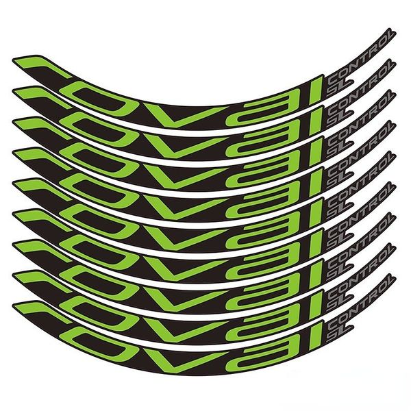 Bike Groupsets CONTROL SL Mountainbike 29 inch width 25mm Rim Stickers MTB Bike Wheel Decal Cycing Decorative Film Bicycle Adhesivos Para Co