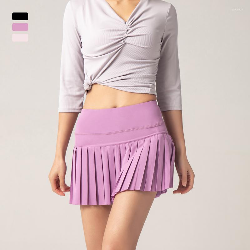 Skirts Tennis Women Golf Pleated Pantskirt Sports Fiess Shorts Pocket High Waist Yoga Running Skirt Gym Clothing AAA Discount for in-store purchases