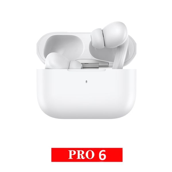 TWS Earbuds Pro6 Active Noise Cancellation Headset Wireless Earphones Earphone Bluetooth Headphones with USB-C Charging Port Ear buds for Ip