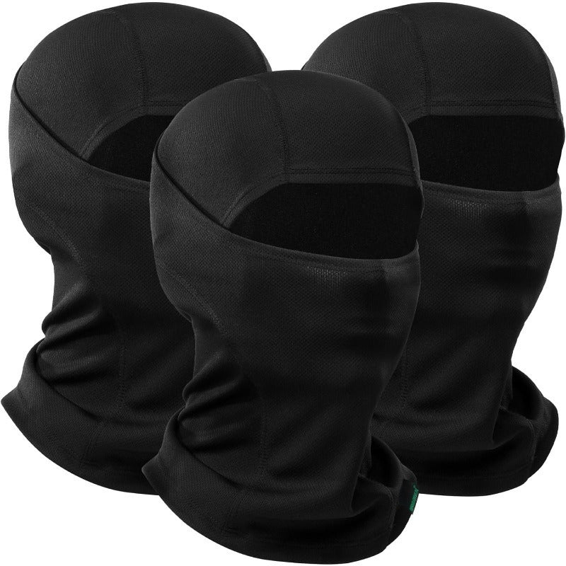 TEMU 3pcs Balaclava Ski Mask Full Face Cover For Men And Women Breathable Full Face Mask For Skiing Outdoor Sports, Ski Masque, Snowboard Full Face