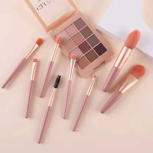 Brush de maquiagem Configuração de maquiagem Brushas de pó de pó Brush Shadow Eye Highlighter Brush Cosmetic Beauty ToolSc250111