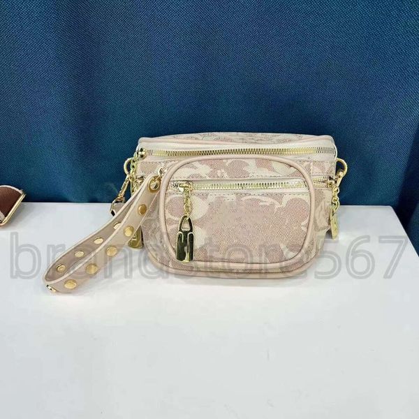 Coachhandbags Bag Luxury Bag Sacoche Tabby Tote Women Retro Print Waist Bags Fashion Trend Waist Portable Popular Single Shoulder Crossbody