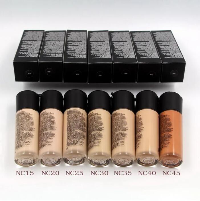 foundation makeup full coverage 35ml primer moisturizer contour liquid concealer Natural 9 Colors make up fond de teint maquillaje base
