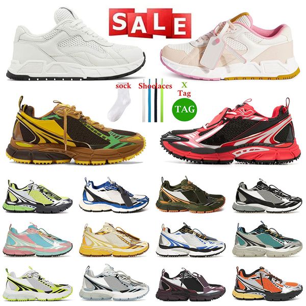 Top moda Low White Designer Shoes Womens mass Arrows Motif Marca de corrida esportes de esportes de esportes de tênis bezerro de couro dhgat