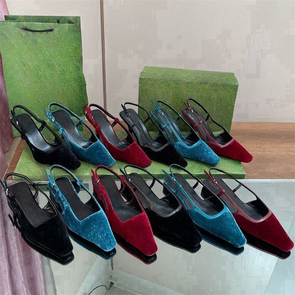 High Sandals Women Slides Fashion Womens Classic Real Leather Letter Printed Flat Summer Sandals Slippers 26508 26163