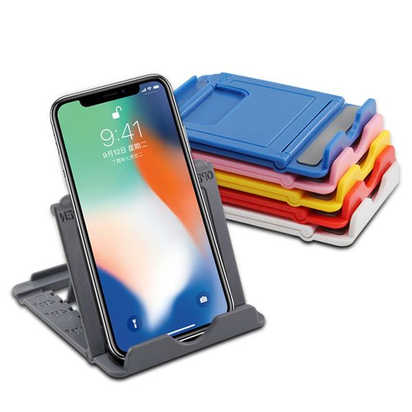 Phone Holder Desk Stand For Mobile Tripod For iPhone 14 Xs Max 12 13 Pro Huawei Xiaomi Plastic Foldable Mount