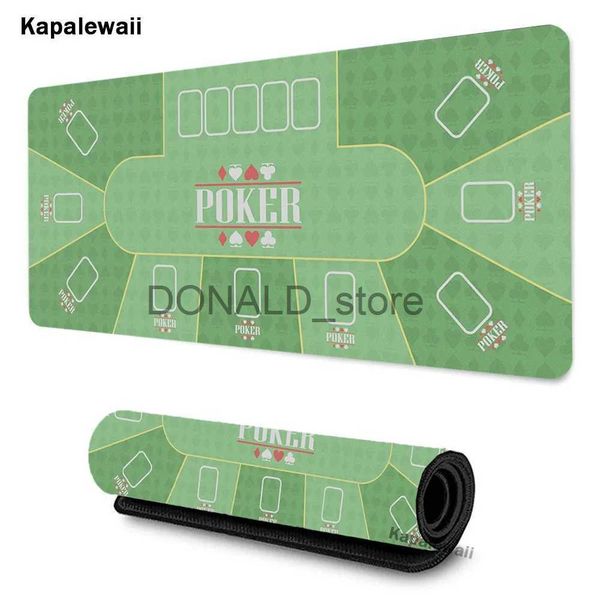 Mouse Pads Wrist Rests Green Poker Computer Mouse Pad Gaming MousePad Computer Large Mouse pad Gamer XXL Mause Carpet PC Desk Mat PC Keyboar