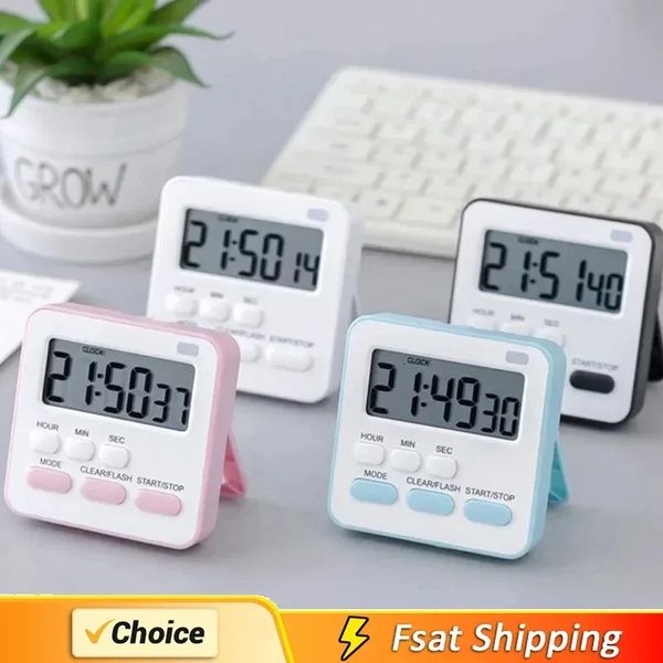 Digital Display Cooking Alarm Clock Kitchen Timer Sleep Stopwatch House Countdown Kids Student Learning Time Manager 250108