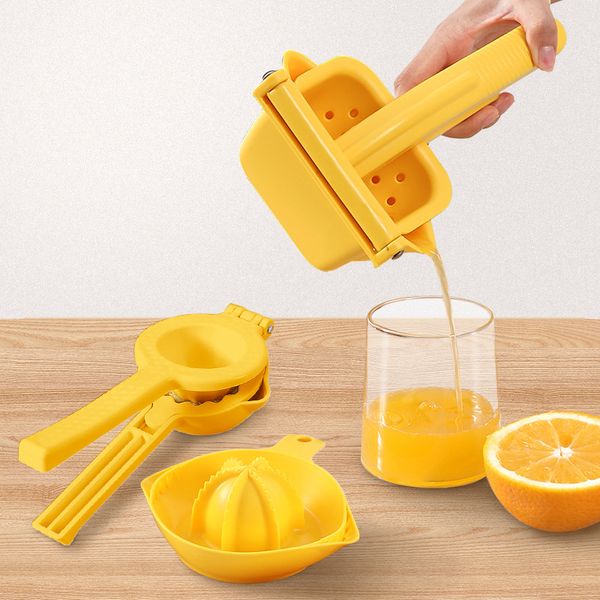 Functional Multi Manual PP Plastic Large Orange Juice Lemon Clip Fruit Convenient Juicer YLE r