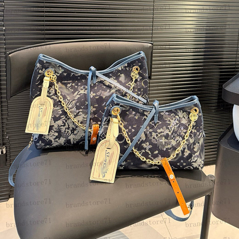 M44464 vintage denim designer fashion shoulder crossbody package clutch handbag messenger bags tote wallet purse niki bag