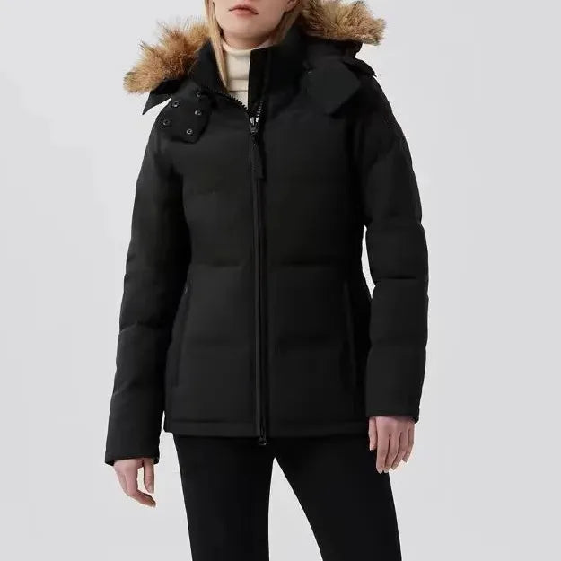 Women Jackets canada Down goosecoatWinter Windproof emme Puffer Outdoor Windbreaker Jassen Outerwear Hooded Fourrure Manteau Down Coat Hiver Parka D