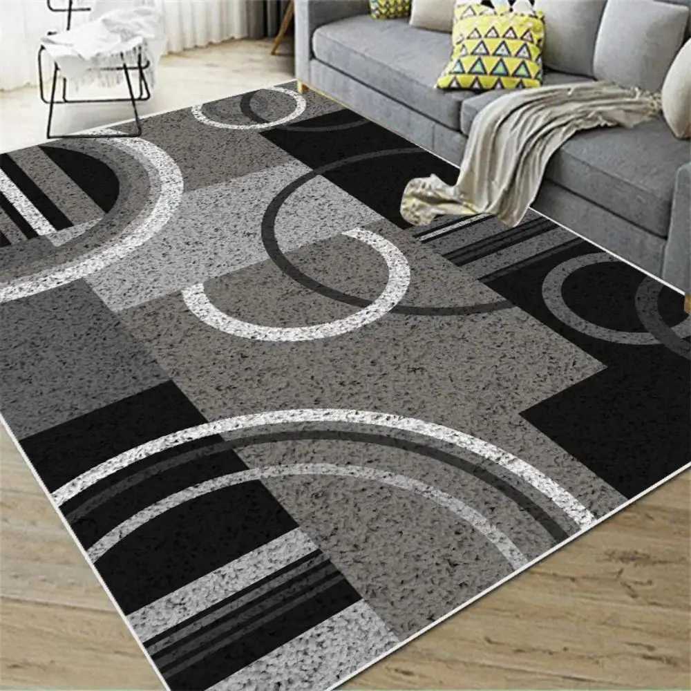 VIKAMA Nordic Abstract Carpet Living Ro Bedro Kitchen Dining Ro Floor Mat He Decor Geetric Large Area Floor Mat C250919