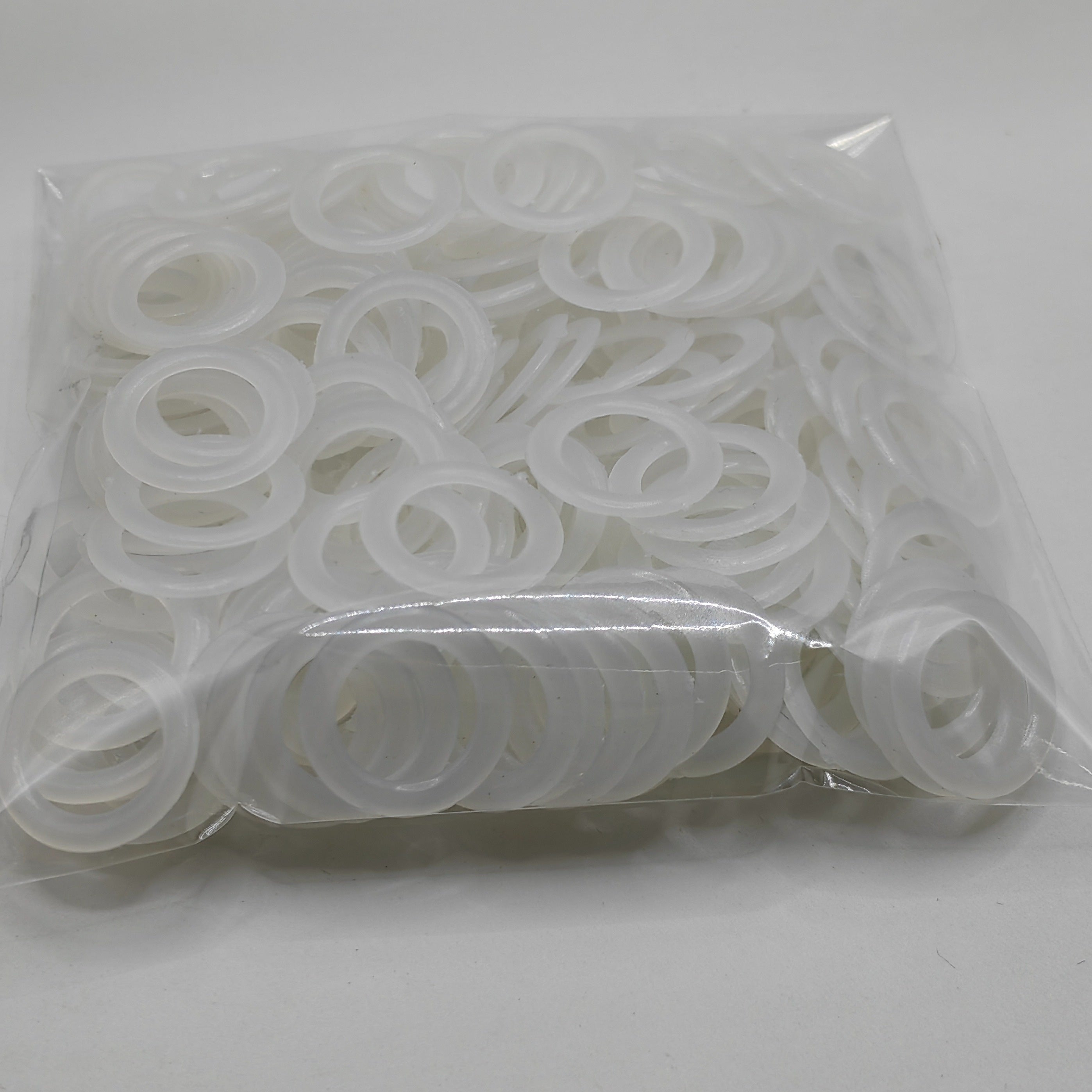 TEMU 400pcs Crochet Locking Markers Set, 2cm Plastic O-rings For Knitting & Crafting, Hook Bag, Yarn, Materials