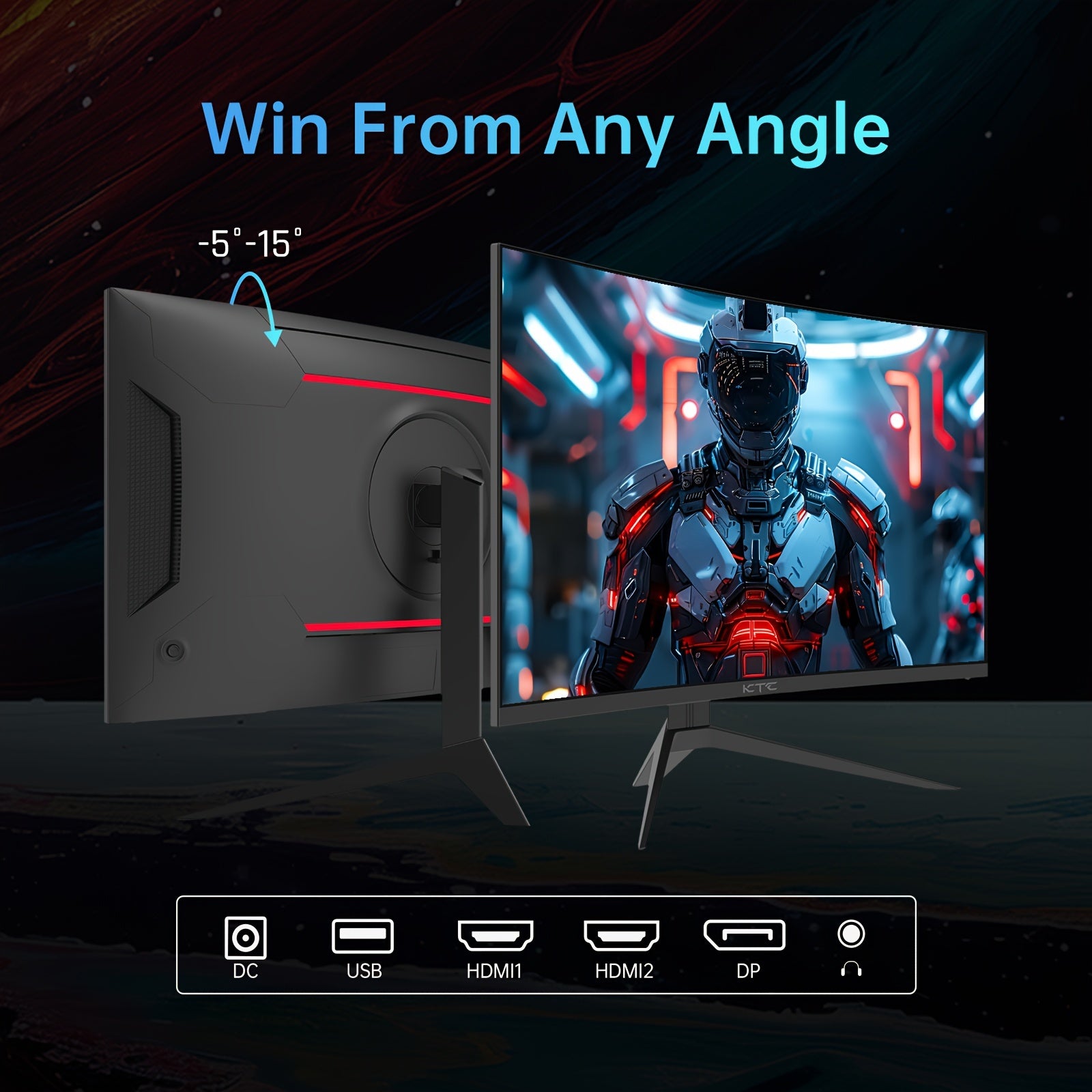 TEMU Ktc 32" 240hz Monitor Hdr10 1080p Fhd, , Monitors For Gaming, Pc Monitor, Monitor, Monitor, Monitor Ips, Monitor, Lcd Monitor, Monitor Externo