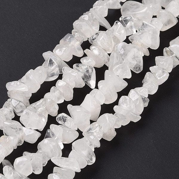 Natural Quartz Crystal Chips Beads Strands