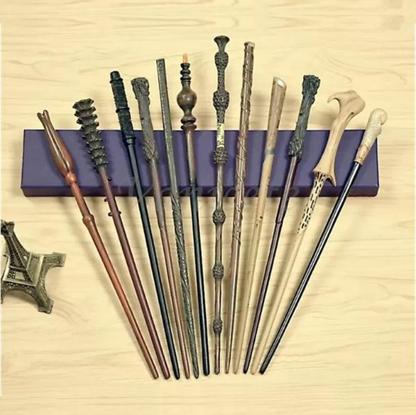 Party Supplies Cosplay Wands Toys Metal Core Potter Magic Wand With Gift Box Kids Magical the elder stick LT729