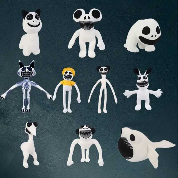 Plush Dolls Zoonomaly Plush Animal Toys Plush Bear Zoo Guard Plush Alpaca Fish Dolls Stuffed Animal Toy Peluches Kids Birthday Gifts H241101