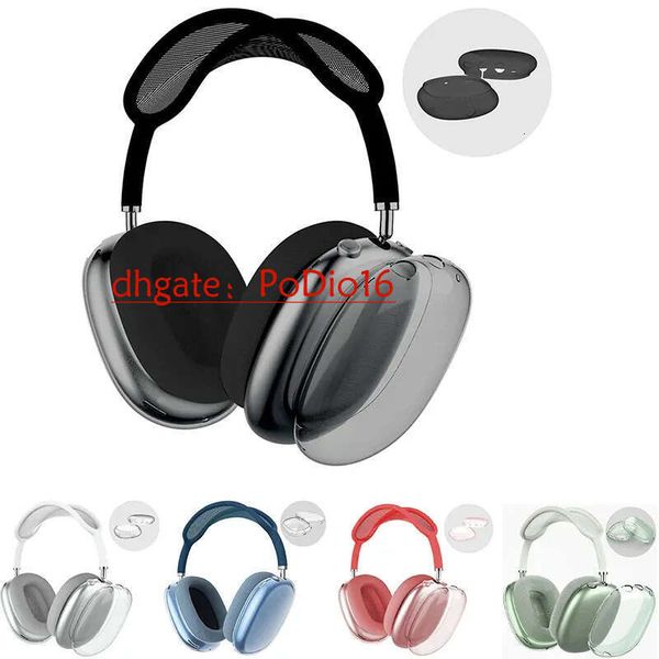 For Max Earphones Cushions Accessories Solid Silicone High Custom Waterproof Protective plastic Headphone Travel Case b1