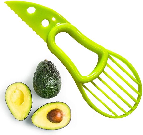 Slicer In Avocado Multi Function Fruit Cutter Tools Knife Plastic Peeler Separator Shea Corer Butter Gadgets Kitchen Vegetable Tool Wly