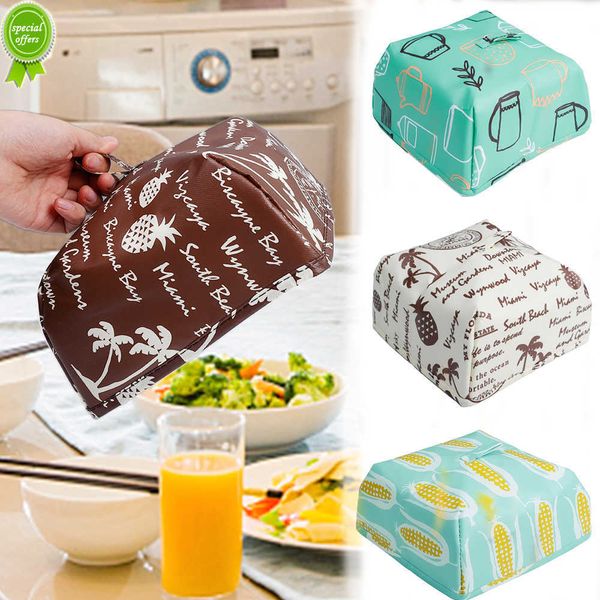 New Portable Dust Foldable Insulated Thermal Aluminum Foil Food Tent Wrap Cover For Kitchen Gadgets Cooking Tools