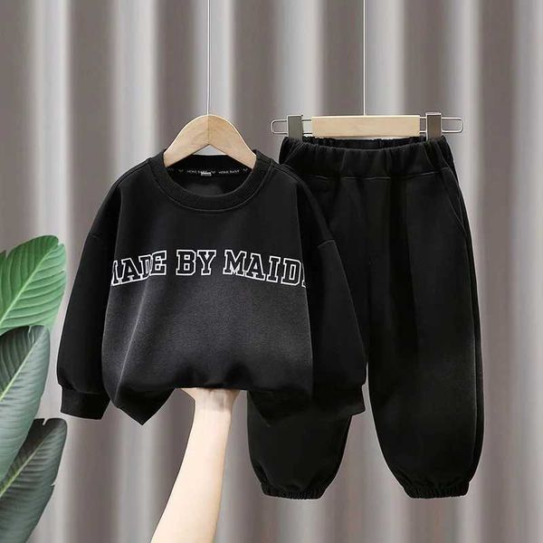 Clothing Sets Spring Autumn Baby Boys Clothing Sets Kids discolor Sweatshirts+Pants 2Pcs Suit for Boys Sports Sets Children Cotton Tracksuit