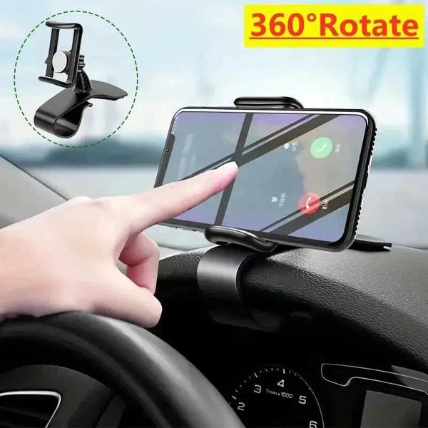 Cell Phone Mounts Holders Car phone holder universal dashboard simple clip on G holder car phone support car iPhone Samsung CL250207