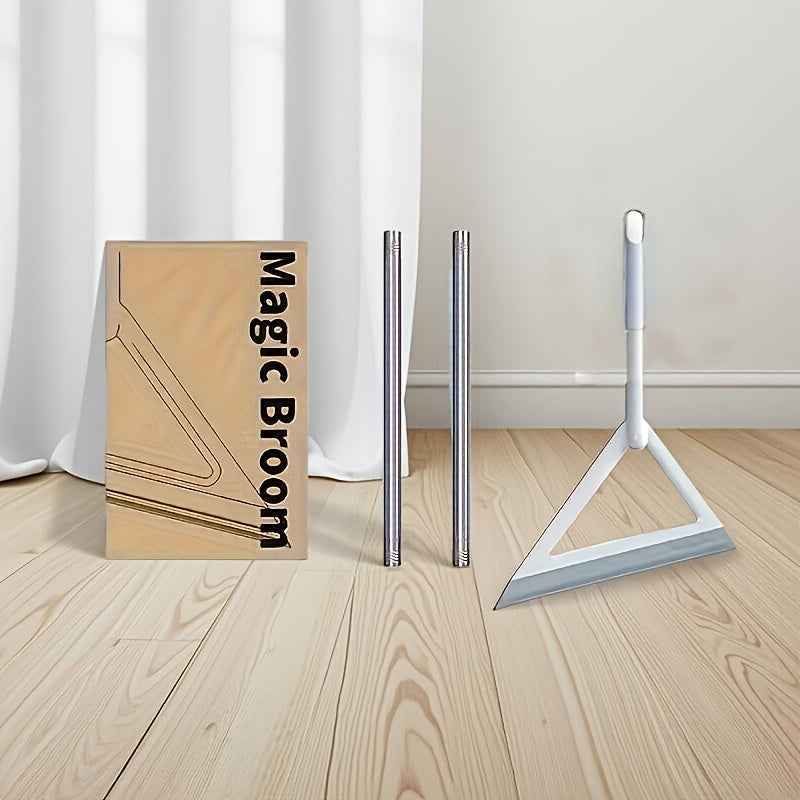 TEMU Magic Broom Wiper Blade Mop Bathroom Room Wiper Household Sweeper Tpr Scraper