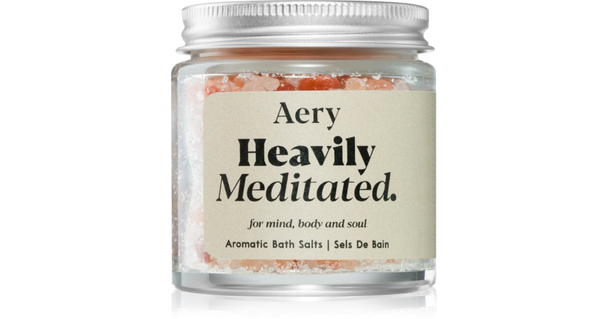 Aery Aromatherapy Heavily Meditated Bath Salt 120g