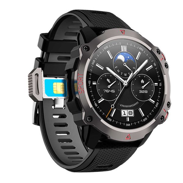 4G Sim Card Smart Watch B5 1.53inch Amoled 800mAH BT Call WIFI and Bluetooth Connection Heart rate Sports Smartwatch with Camera