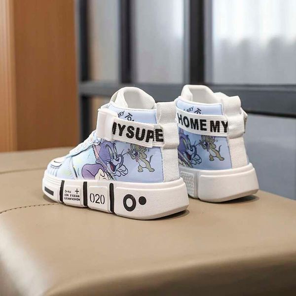 2025 Autumn e inverno Novo aluno Casual Sports Casual Feminino Feminino-filho do hip-hop Hig H Top Bo Ard Shoes Masculino