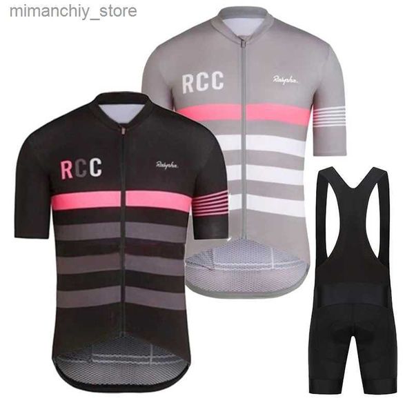 Cycling Jersey Sets Bicycle jersey set mens Raphaful bicycle clothing summer short Seve quick drying MTB set RCC bicycle clothing Ropa Cicli