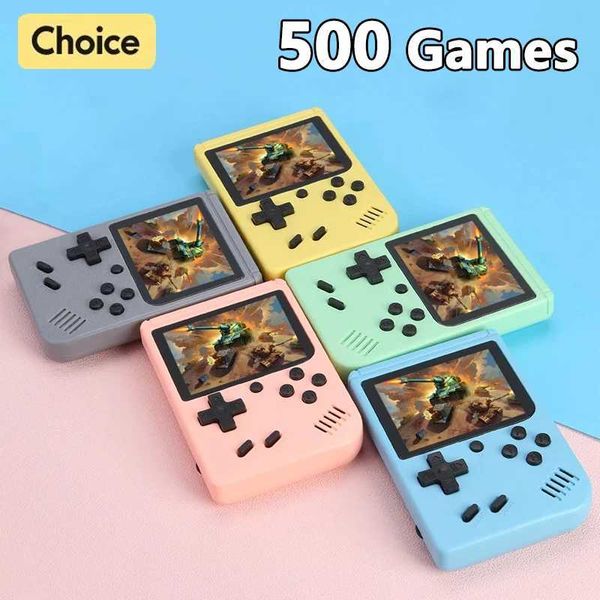 Retro Portable Mini Handheld Video Game Console 8-Bit 3.0 Inch LCD Color Kids Game Player Built-in 500 games For Kid Xmas Gift Z241030