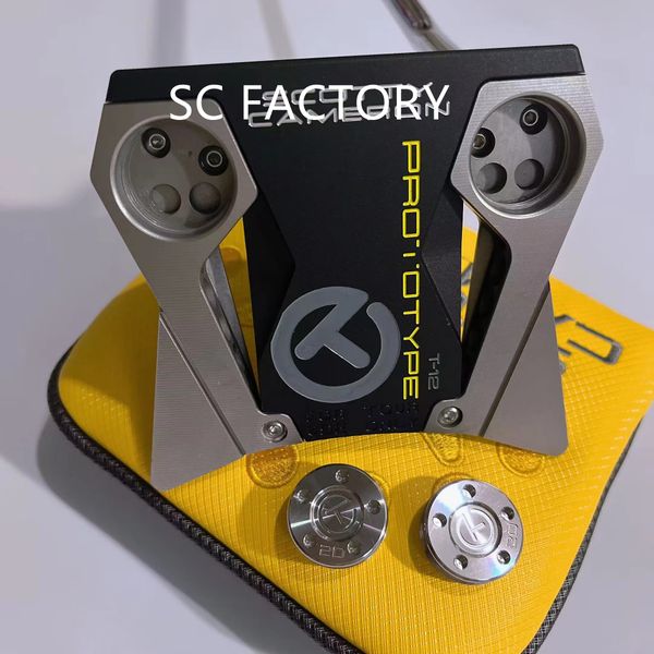 Freeshiping. Prototype T12 T-12 TOUR USE ONLY CIRCLE T Golf Putter Golf Putters Club Come with Cover and Wrench The Weights is removable