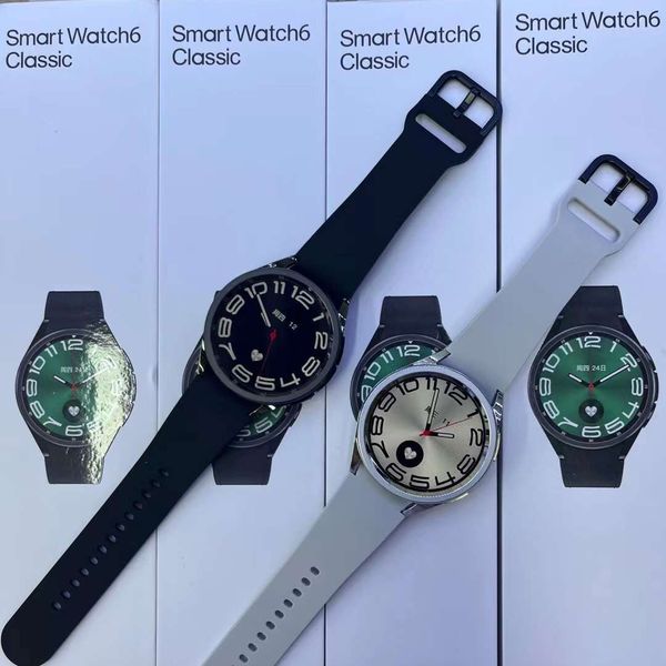 Smart Watch6 Classic Smart Watch 6 Men Women 1.52 Inch HD Big Screen Cool Bluetooth Calls Smartwatch NFC Game Stopwatch Boold Tracker Fucnti
