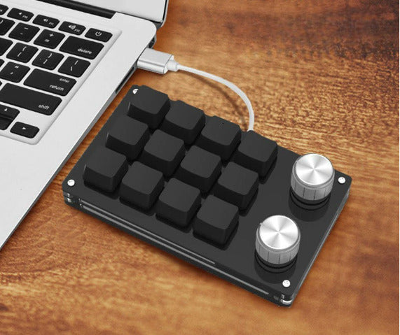Customize small keyboard, macro knobs, copy and paste shortcuts, e-sports games, mini mechanical hot swappable, customization