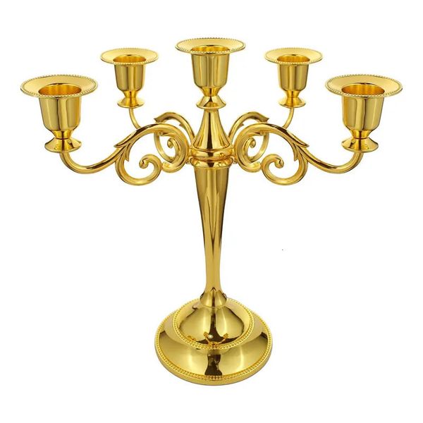 Metal coneshaped candle holder with elegant center piece used for decorating holders home weddings parties bars and labels 241206