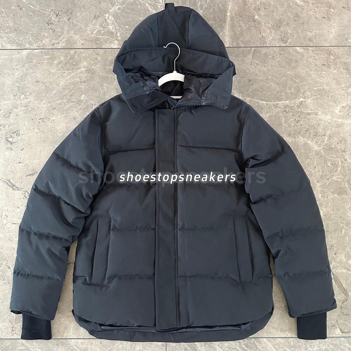 Mens Winter jacket Wyndhamy Canada Mens Down Jacket Coat Real Big Wolf Fur Women Wyndham Overcoat Clothing Fashion Goosecoat Winter Jacket Outerwear