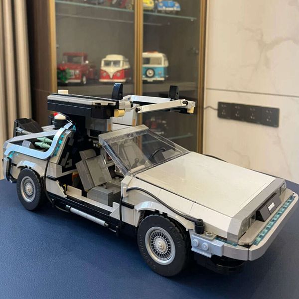 2024 NEW Back To The Future Time Hine Compatible 10300 Building Bloc Technical Car Bric Construct Toys Gifts Spot Goods