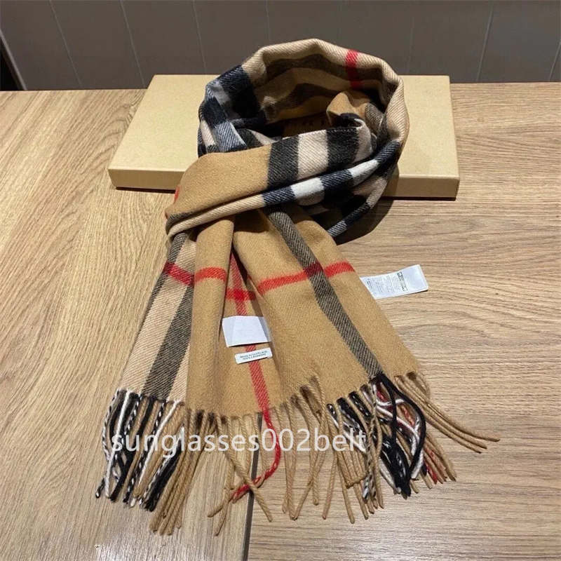 Scarf designer cashmere scarf Men and Women winter scarves ladies Shawls Big Letter wraps pattern wool High quality plaid neckerchiefs Print Pashmin