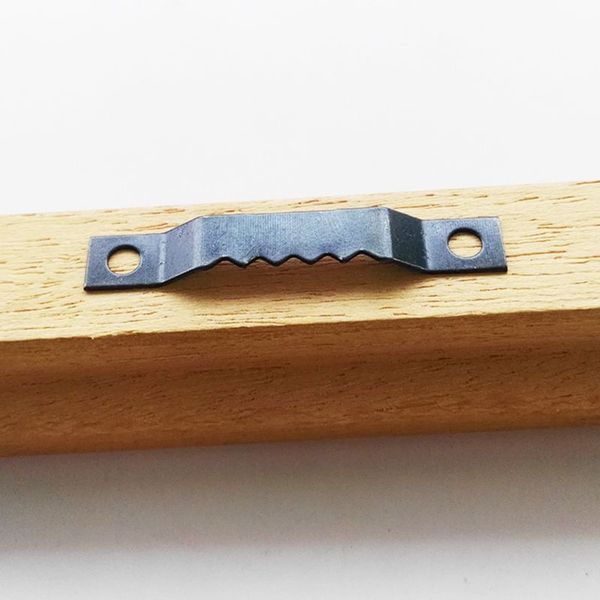 100pcs Single Sided Sawtooth Hanging Picture Photo Frame Hangers Hooks With 200pcs Screws Accessories