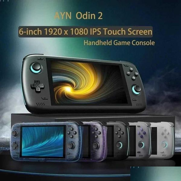 Players Bag Ayn Odin 2 Pro Upgraded Version 6 Ips Sn Handheld Player Android13 16G 512G Wifi Consolec241123 Drop Delivery Games Acces Otqb6