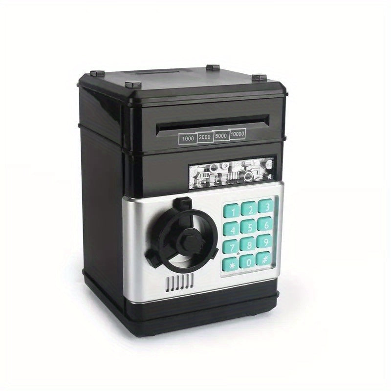 TEMU Creative Money Storage Bank Password Penny Bank- Perfect Gift For Boys& Girlscollectible Buildings& Accessories For Room Decor, Wall Decor And