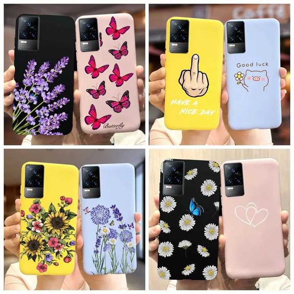 For Vivo V21 Case Vivo V21e Soft Silicone Cute Cartoon Flower Back Cover Phone Case For Vivo V21 V 21 E Fundas VivoV21 Bags Capa CL240814