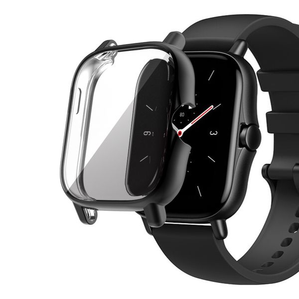 TPU Protective Cover For Amazfit GTS 2 2e 3 4 Full Screen Protector Case For Huami Amazfit Bip U Pro-GTS2 Watch Protection Shell