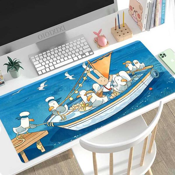 Mouse Pad Gamer Cute Anime XL Computer Home HD Custom Mousepad XXL Desk Mats Soft Office Carpet Non-Slip PC Mice PadM240802