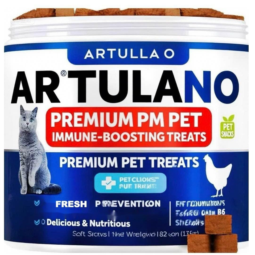 TEMU Daily Chewable Supplement For Cats & Kittens - 135 Soft Chewable Tablets Rich In Vitamins To Support Health, Skin Coat, Digestive And Urinary