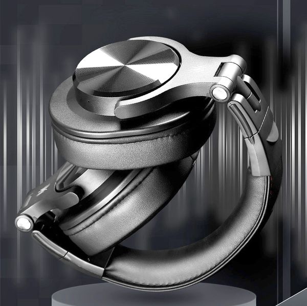 Headband Bluetooth 5.2 Headphones Hi-Res Audio Over Ear Wireless Headset Professional Studio Monitor DJ Headphones 72H Noise Reduction Apple