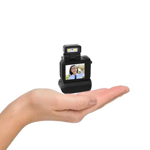 Sports Action Video Cameras New single reflex mini CMOS camera with flash and battery dock portable video recorder DV 1080P with LCD screen