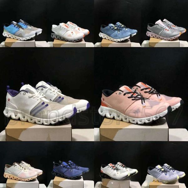 OnCloud Men Running Shoes Designer tênis Confortável malha de malha de baixo corte e desgaste resistente para homens Mulheres versáteis plan