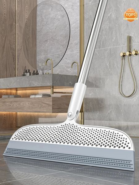 Joybos Magic Broom or Scraper TPR Silicone Clean Dust Stains Hair Wall Window Cleaner Dry and Wet Use Household 240123